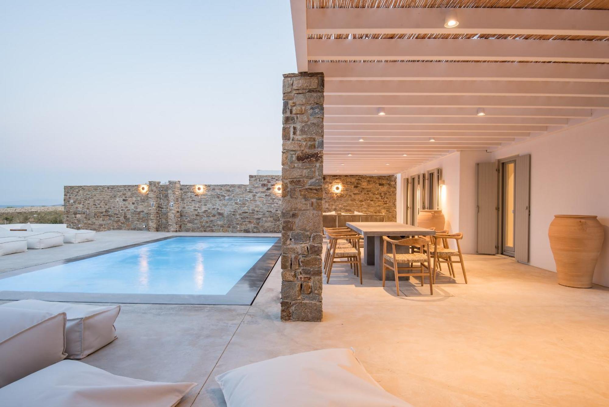 Dreamy 5 Bdr Antiparos Pool Villa Exteriör bild