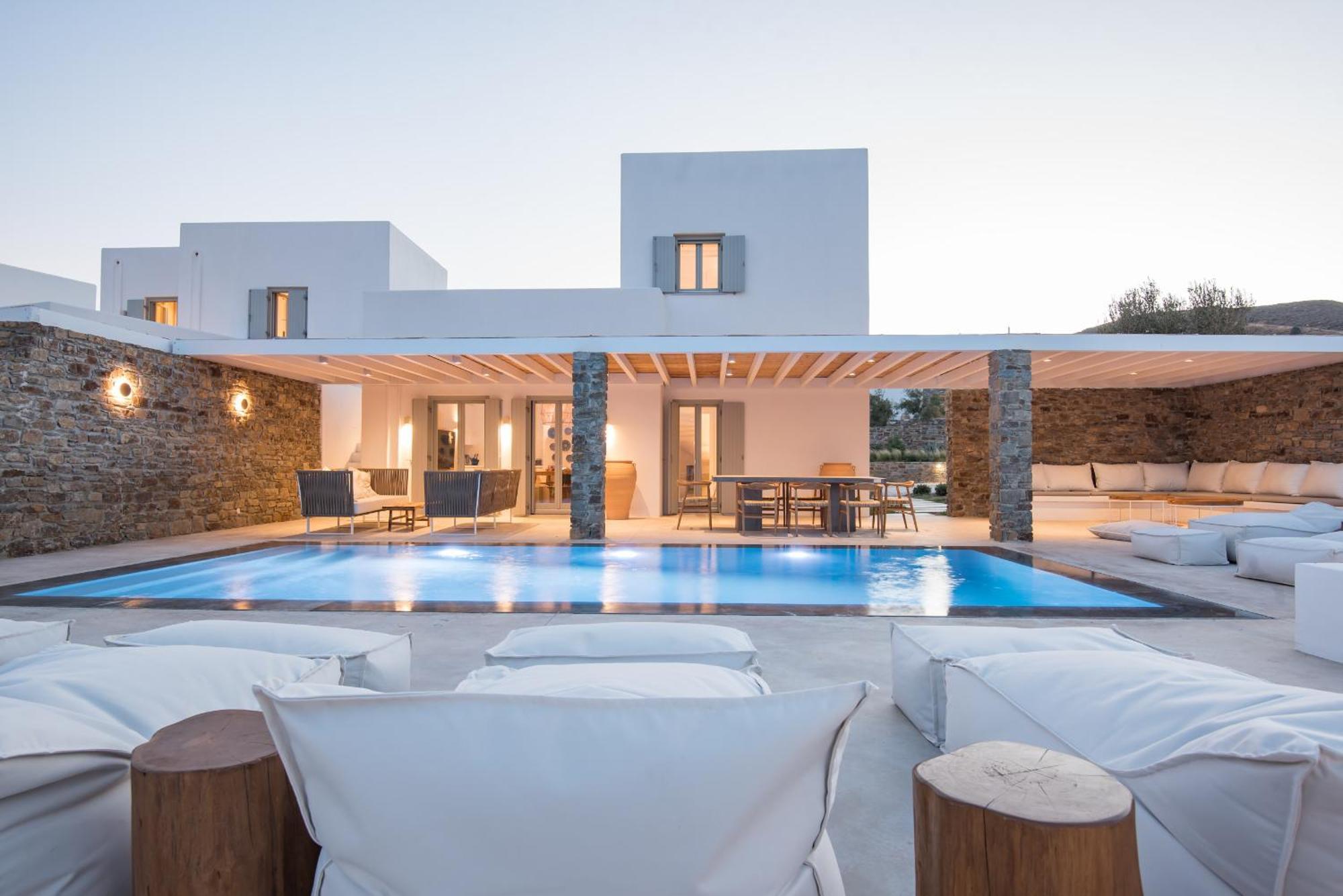 Dreamy 5 Bdr Antiparos Pool Villa Exteriör bild