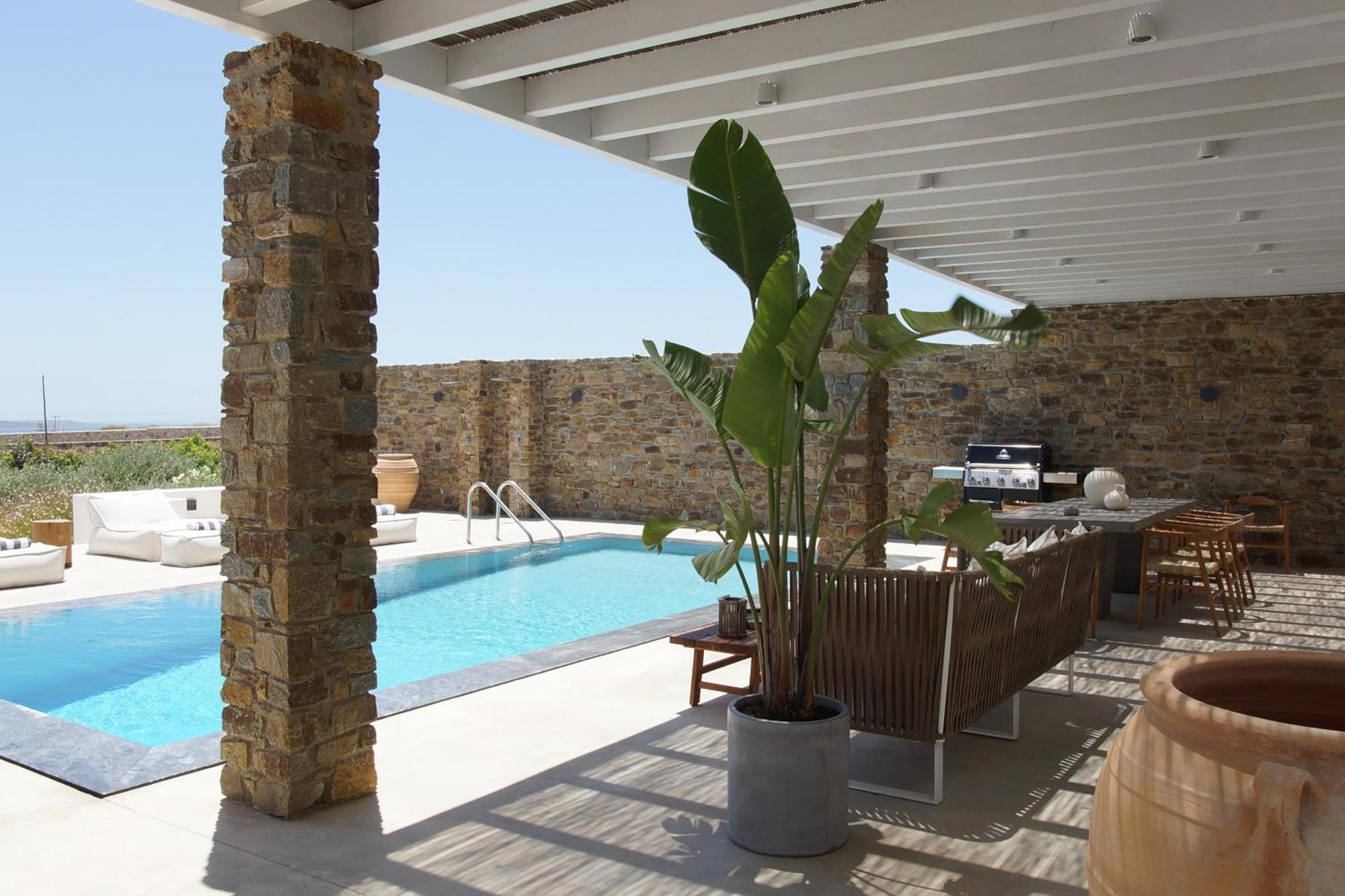 Dreamy 5 Bdr Antiparos Pool Villa Exteriör bild